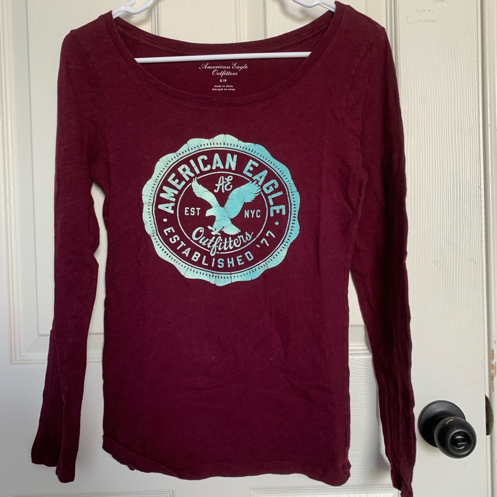 American Eagle long-sleeve tee